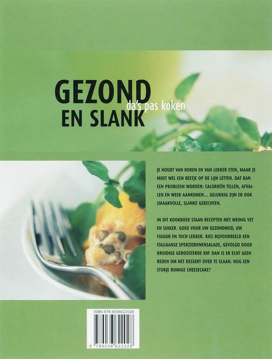 Da's Pas Koken Gezond En Slank