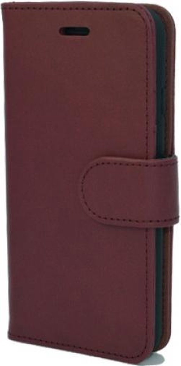 INcentive PU Wallet Deluxe Samsung Galaxy S9 Red Wine - Rood