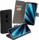 Hoesje Bookstyle Y Wallet Case Zwart voor Sony Xperia XZ3