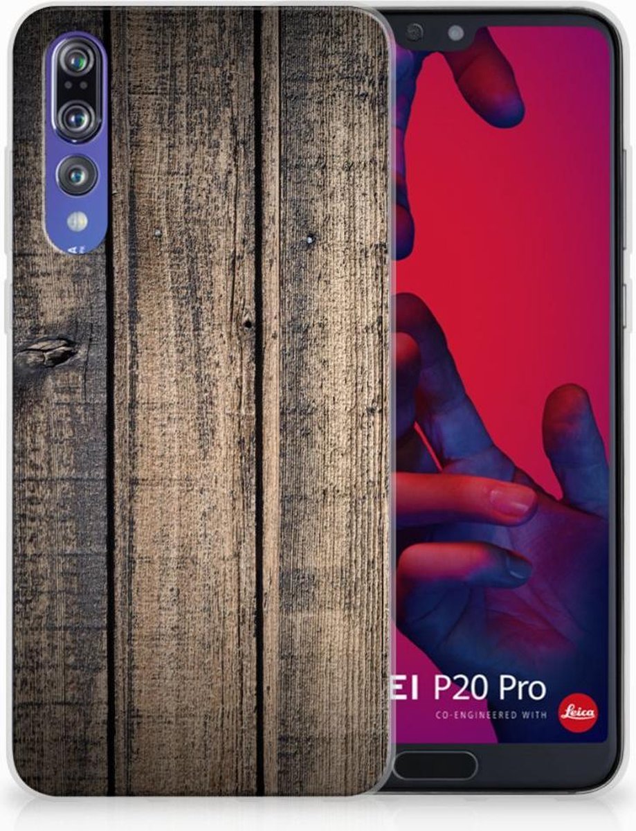 Huawei P20 Pro Bumper Hoesje Steigerhout