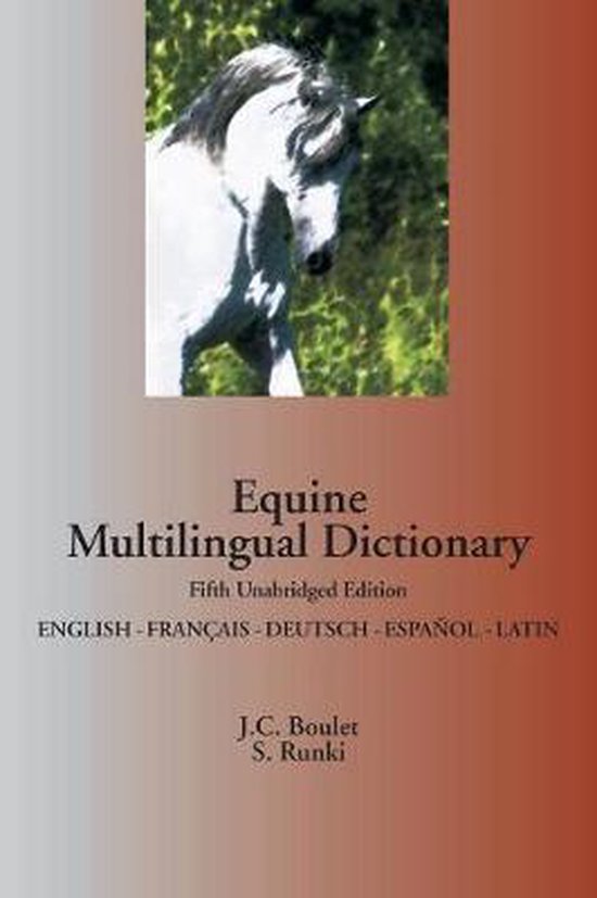Equine Multilingual Dictionary - cover