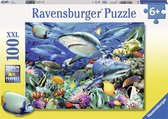 Ravensburger puzzel Haaien Rif - Legpuzzel - 100XXL stukjes