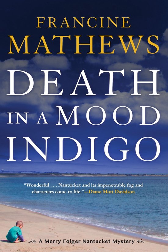 A Merry Folger Nantucket Mystery 3 - Death in a Mood Indigo - cover