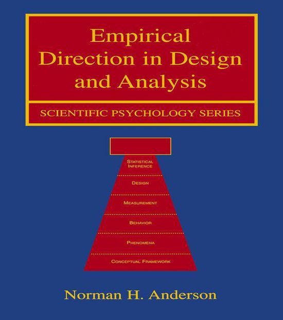 Scientific Psychology Series - Empirical Direction in Design ... - cover