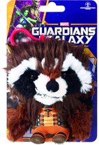 Marvel Guardians of The Galaxy Rocket Mini Pluchen Sleutelhanger met Geluid – 12x8x6cm | Bagclip Knuffeltje | Superhelden Speelgoed