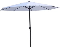 PimXL Luxe Parasol - Ø300cm - Wit