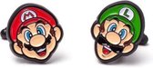 Nintendo - Mario & Luigi manchetknopen - Super Mario
