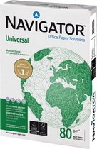 8x Navigator Universal printpapier A4, 80gr, pak a 500 vel