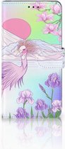 Bookcase Hoesje Samsung Galaxy A7 (2018) Bird