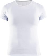 Craft Essential Vn Ss Sportshirt Dames - White