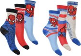 6 paar sokken Spiderman maar 23/26