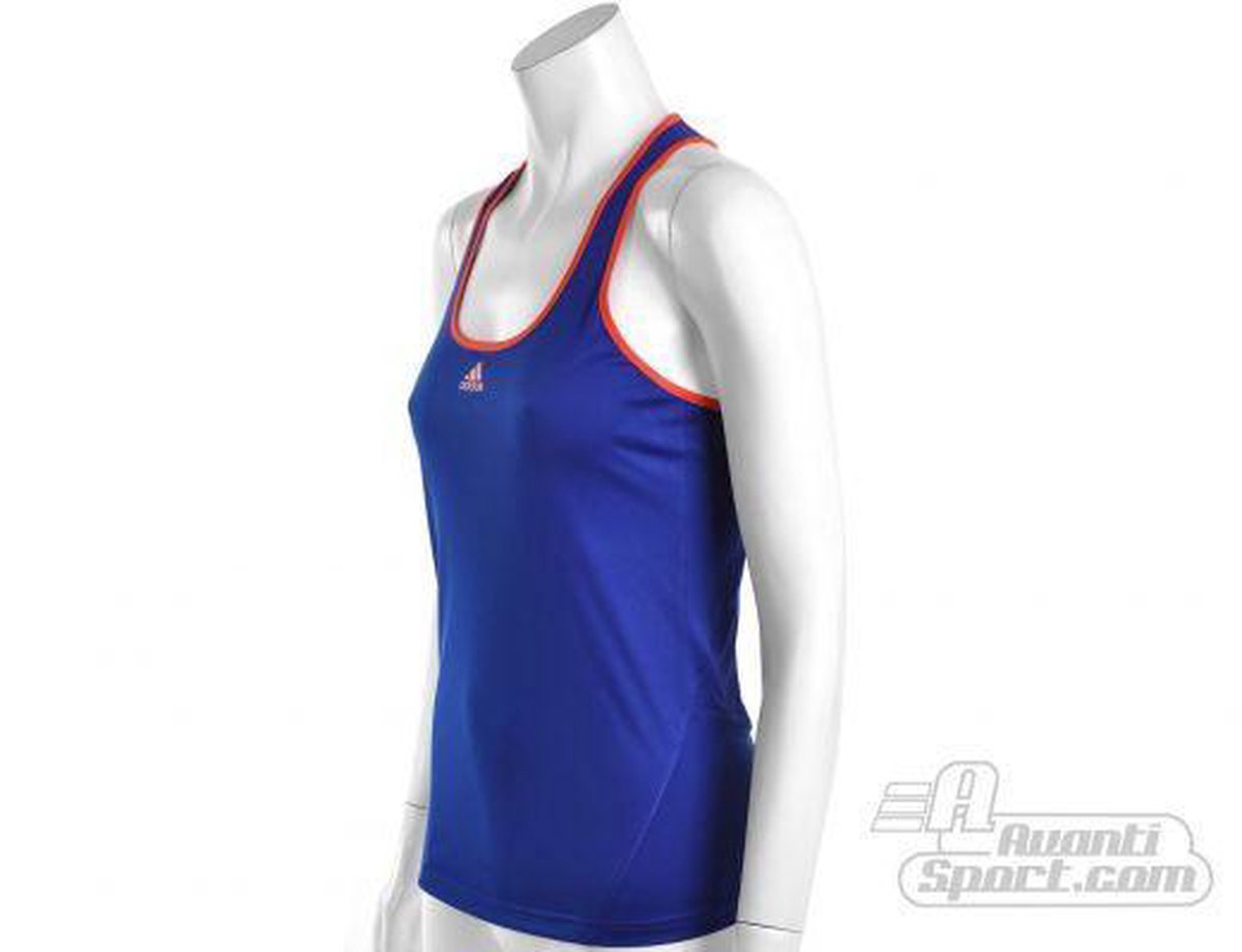 adidas Women's Response Classical Tanktop Sporttop Dames Maat XL Paars Blauw;Fluor Rood adidas Women's Response Classical Tanktop Sporttop Dames Maat XL Paars Blauw;Fluor Rood