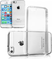 Hoesje geschikt voor Apple iPhone 5 / 5S / 5SE / 5C - Soft TPU Case Transparant (Silicone Hoesje)