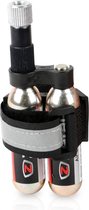 Zefal Control Fietspomp - CO2 - Aluminium - Zilver/Zwart