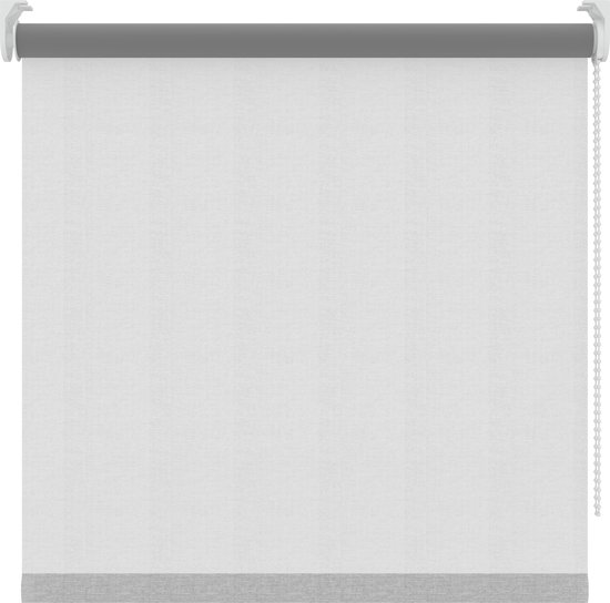 BloomTheRoom rolgordijn - Linnen gebroken wit - Transparant - 120x250 cm