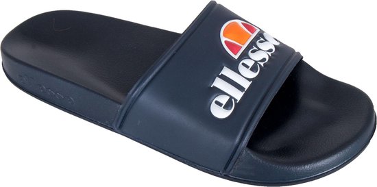 Ellesse Slippers - Maat 43 - Unisex - donkerblauw/wit/rood/oranje | bol.com