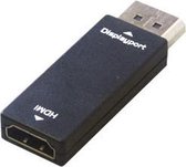 MCL Adapteur DisplatPort / HDMI DisplayPort M HDMI FM Zwart