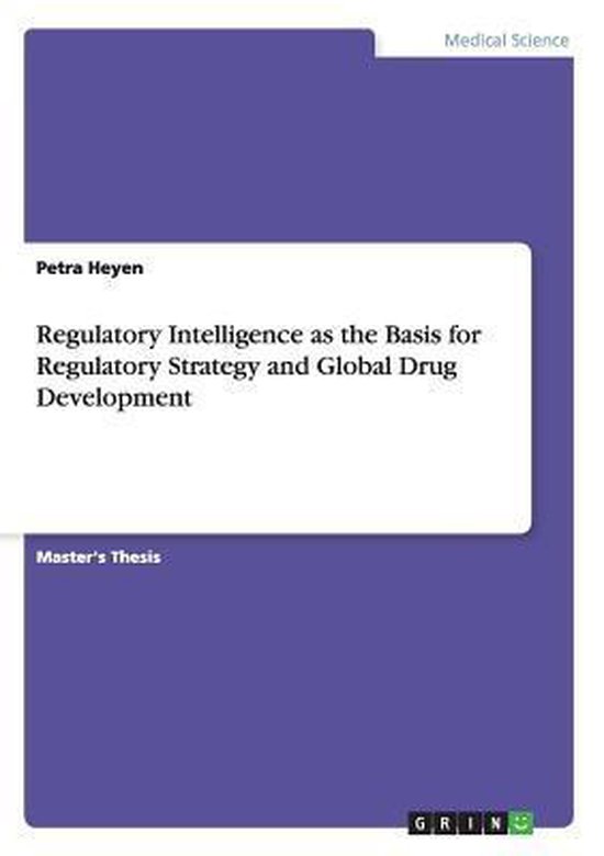 Regulatory Intelligence as the Basis for Regulatory Strategy ... - cover