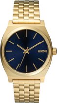 Nixon The Time Teller All Light Gold Cobalt horloge A0451931
