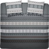 Cinderella Oslo - Dekbedovertrek - 200 x 200/220 cm - Tweepersoons - Steel grey