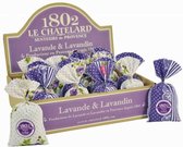 Le Chatelard 1802 Lavendel & Lavandin 25 zakjes in een kartonnen display