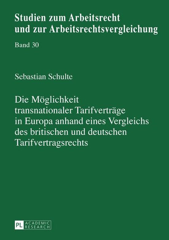 Studien zum Arbeitsrecht und zur Arbeitsrechtsvergleichung 3 ... - cover