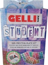 GelliArts gelliplate printing student beginnersset