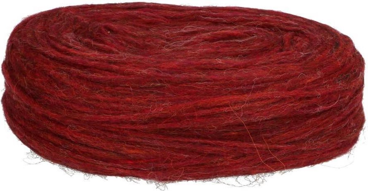 Ijslandse breiwol Plötulopi - brick heather/múrsteinn samkemba