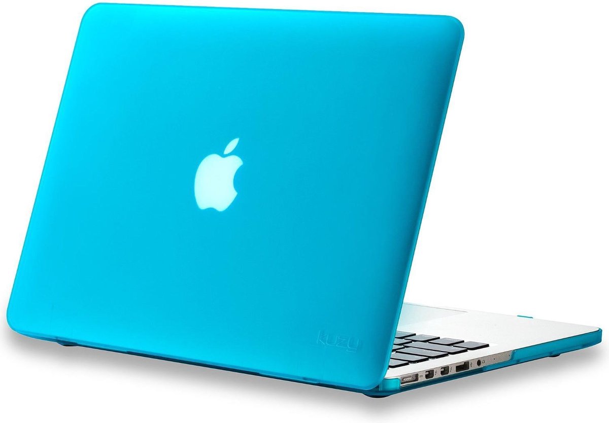 Macbook Case voor Macbook Retina 13 inch 2014 / 2015 - Matte Hard Case - Licht Blauw