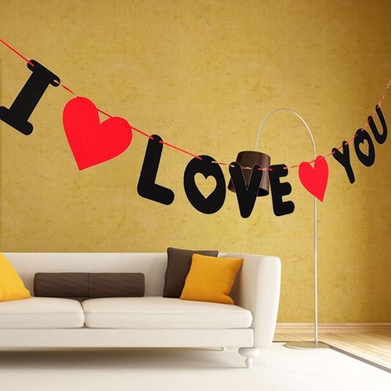 Happy Anniversary Banner, Anniversary Party Decorations, We Still Do, Happy Wedding Day Party Decoration Supplies Black Red Glitter