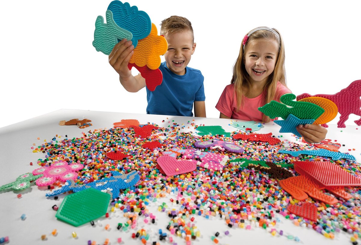 SES Creative - Beedz - Strijkkralen Grondplaten - 1 Stuk - Vlinder - Vanaf 5 Jaar — afbeelding 3
