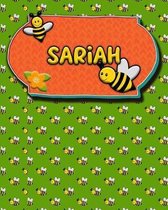 Handwriting Practice 120 Page Honey Bee Book Sariah