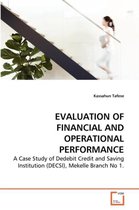 Evaluation of Financial and Operational Performance