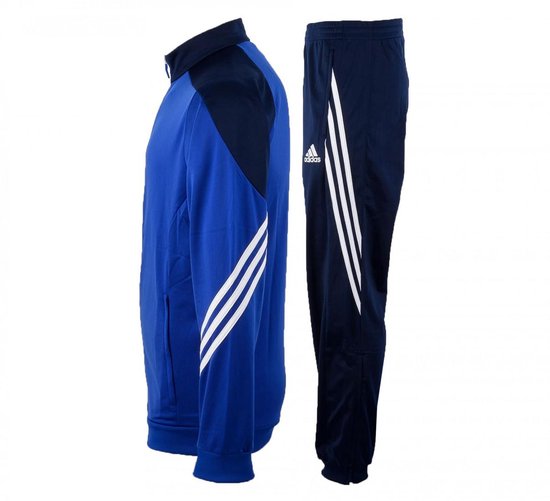 Adidas Trainingspak Sereno 14 Blauw/wit Heren Maat Xl | bol.com