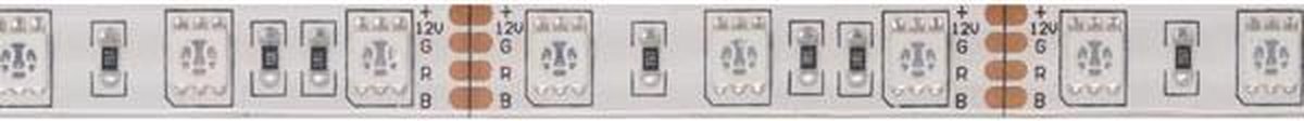 Velleman Ledstrip, flexibel, zelfklevend, IP61, 300 leds, 5 m, 12 V, RGB