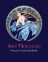 Art Nouveau Fine Art Coloring Book