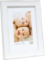 Deknudt Frames fotolijst S45YF1 - wit geschilderd - voor foto 20x20 cm