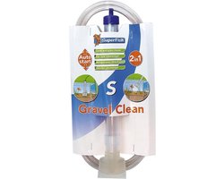 Superfish Gravel Clean S - Aquarium - Grind en Glasreiniger