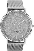 OOZOO Vintage Zilver horloge  (40 mm) - Zilverkleurig
