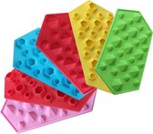 Siliconen diamantjes bakmat/ijsblokjes/chocolademat