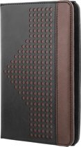STREETZ TPF-1206 Universele Tablet Cover voor 7-8 ", Pashouders, Handvat, Zwart / Bruin