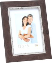 Deknudt Frames fotolijst S45VY2 - bruine houttint - voor foto 15x20 cm