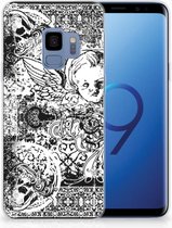 Geschikt voor Samsung S9 Backcover Skulls Angel