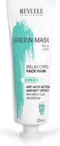 Revuele Green Mask - Relaxing Cryo Face Mask
