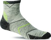 Sockwell Incline Quarter Heren Sportsokken klasse 1 Grey | Grijs | 32% Merinowol | Maat L/XL | SW11M.800