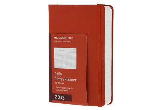 Cover van het boek 'Moleskine Red Pocket Daily Diary 12 Month Hard'