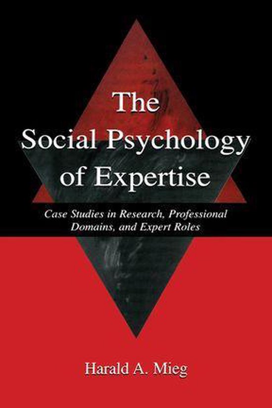Expertise: Research and Applications Series - The Social Psy ... - cover