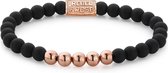 Rebel&Rose armband - Mad Panther - 6mm - rose gold plated