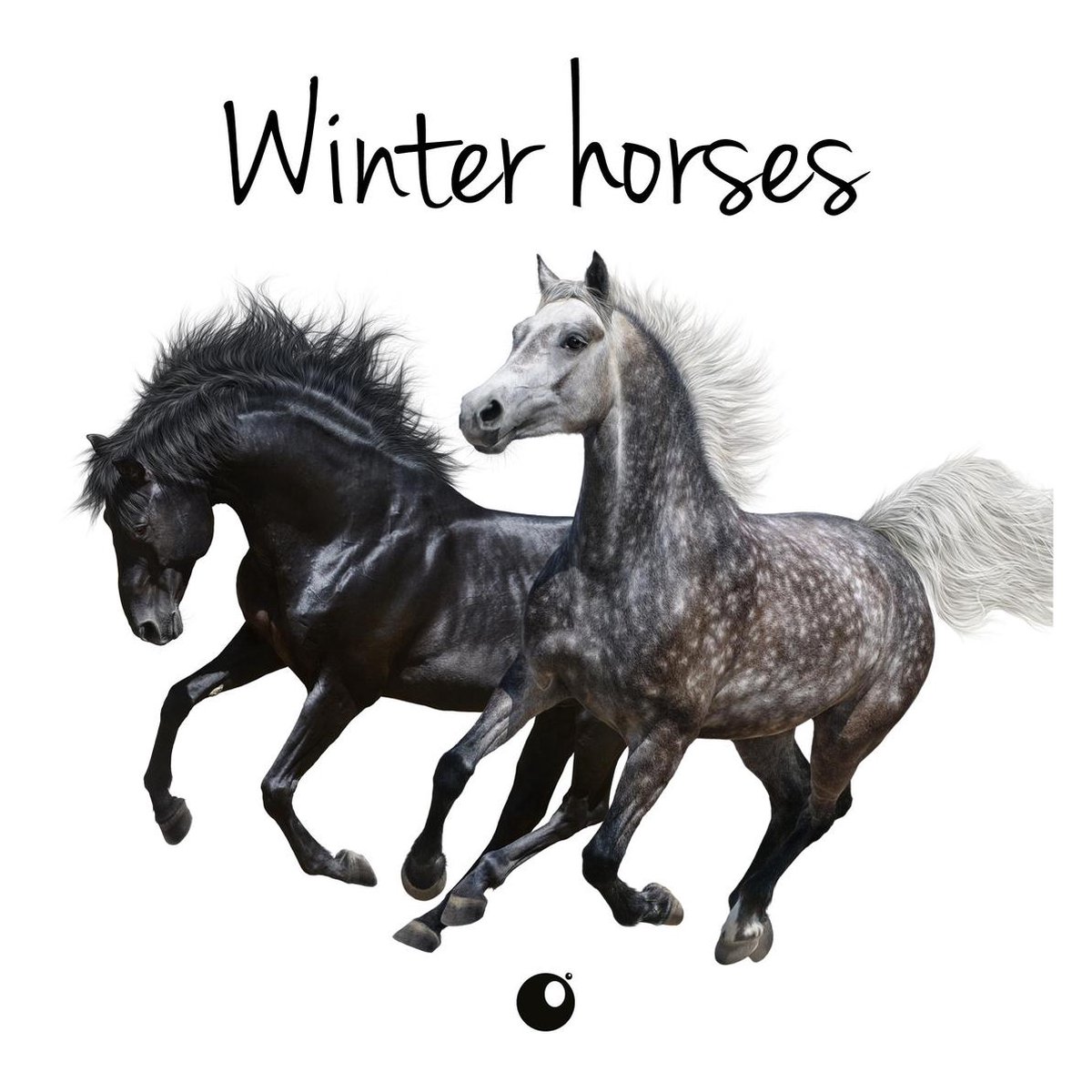 Zoïzo meisjes warme winter pyjama met zwart wit luipaard print en paarden  op de top... | bol.com