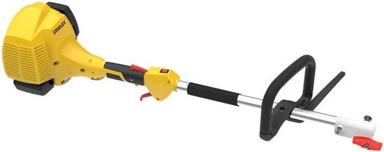 Wiltec benzine bosmaaier op wielen grastrimmer 1,9 kW 2-in-1 multitool gazon gras bos tuinmaaier